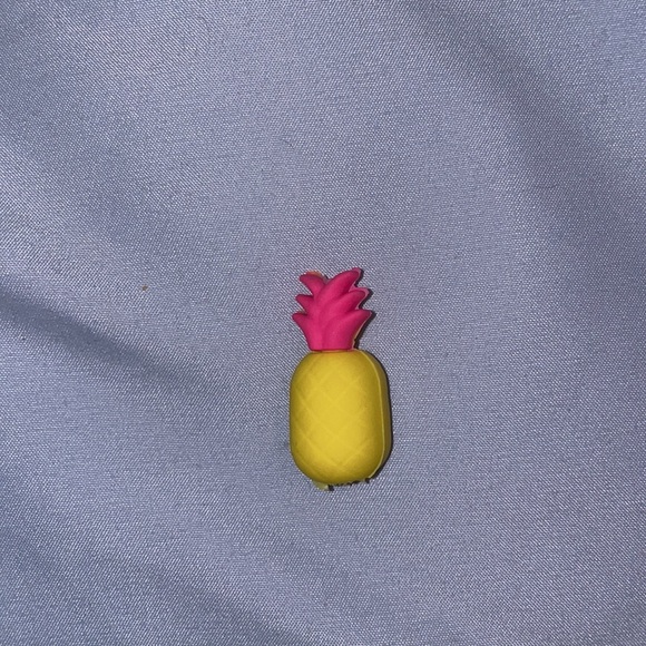 Starburst pink yellow pineapple cord cable cover charger device car - Picture 2 of 3